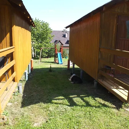 Wakacyjne Domki Nad Jeziorem U Falow Villa Polanczyk Exterior photo